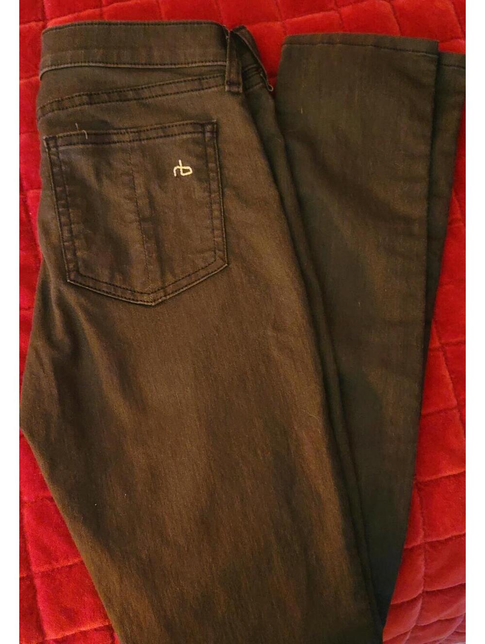 Rag & Bone Black Skinny Jeans Size 26